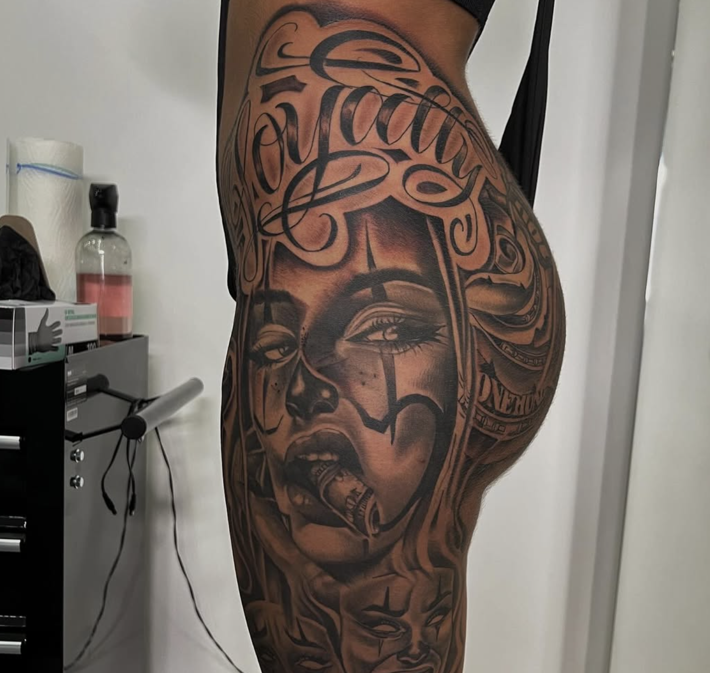 Full Sleeve Realistic Tattoo